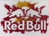 Red bull,  olio su tela,  cm. 20x30,  2008