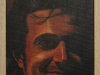 Autoritratto,  olio su tela, legno, cm. 17x20,  2004
