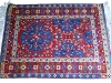First carpet,  lana annodata a mano su ordito di cotone,  cm. 110x140,  2000